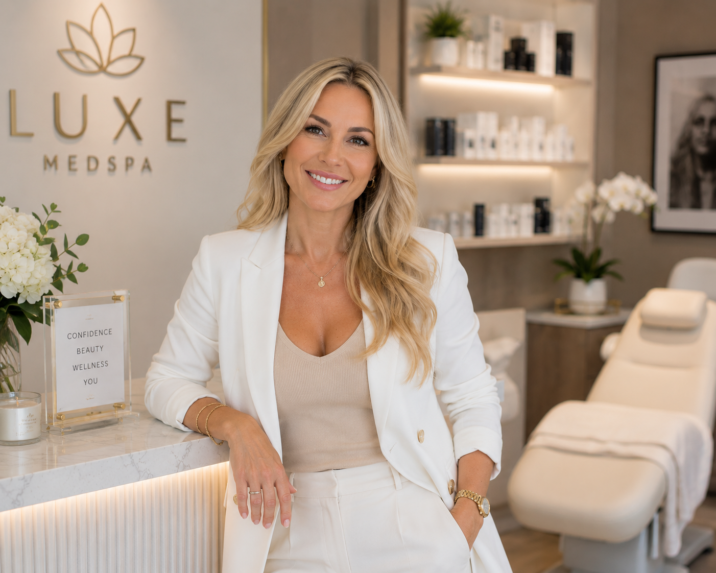 Glow Aesthetics Med Spa owner